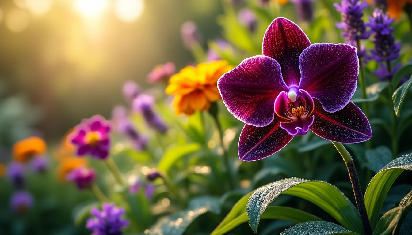 découvrez pourquoi l'orchidée noire est incontournable pour votre jardin et explorez ses avantages insoupçonnés qui embellissent et enrichissent votre espace vert.