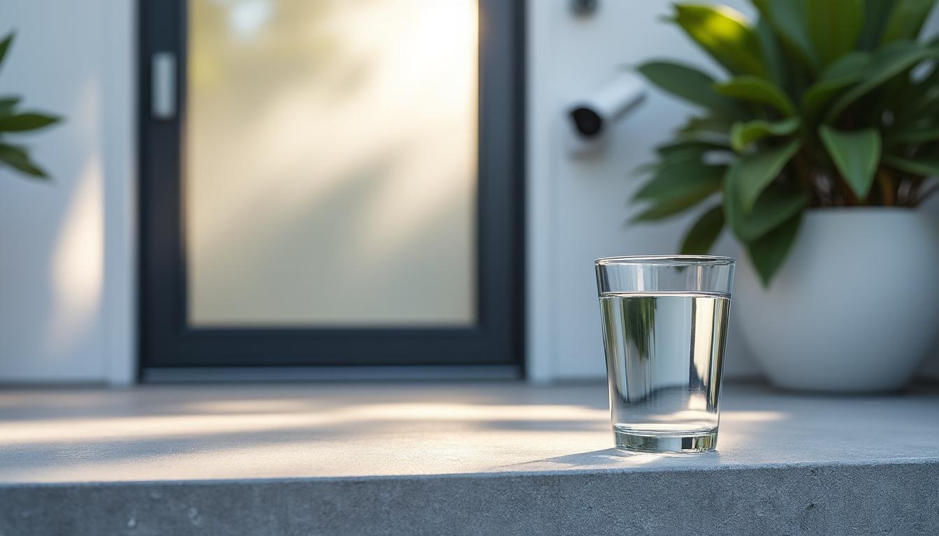 découvrez comment une simple astuce avec un verre d'eau peut aider à dissuader les cambrioleurs et renforcer la sécurité de votre domicile.