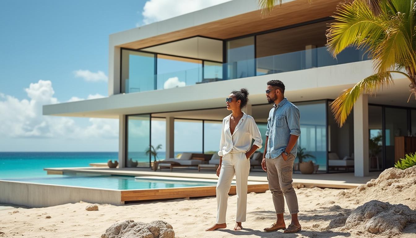découvrez l'identité de cette star internationale de 52 ans qui construit une maison à saint-barth avec son mari âgé de 35 ans, un couple surprenant au cœur d'un projet immobilier à couper le souffle.