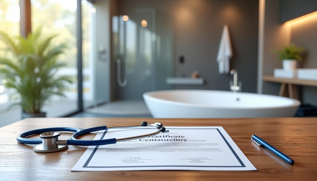 découvrez les droits et démarches pour obtenir un certificat médical nécessaire au remplacement de votre baignoire par une douche, facilitant l'accessibilité et le confort dans votre salle de bain.