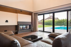 Baie coulissante PVC ou alu