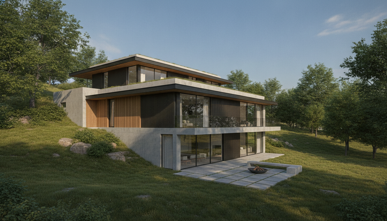découvrez comment choisir le plan idéal pour une maison avec sous-sol adaptée à un terrain en pente, alliant fonctionnalité et esthétique.