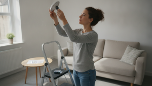 découvrez comment remplacer facilement la pile de votre détecteur de fumée en tant que locataire, pour garantir votre sécurité et respecter les obligations légales.