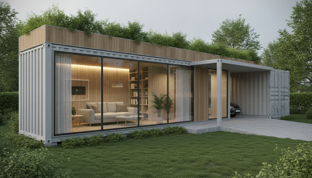 découvrez les avantages d'une maison container clé en main, une solution complète, économique et écologique pour votre projet de logement moderne et personnalisé.