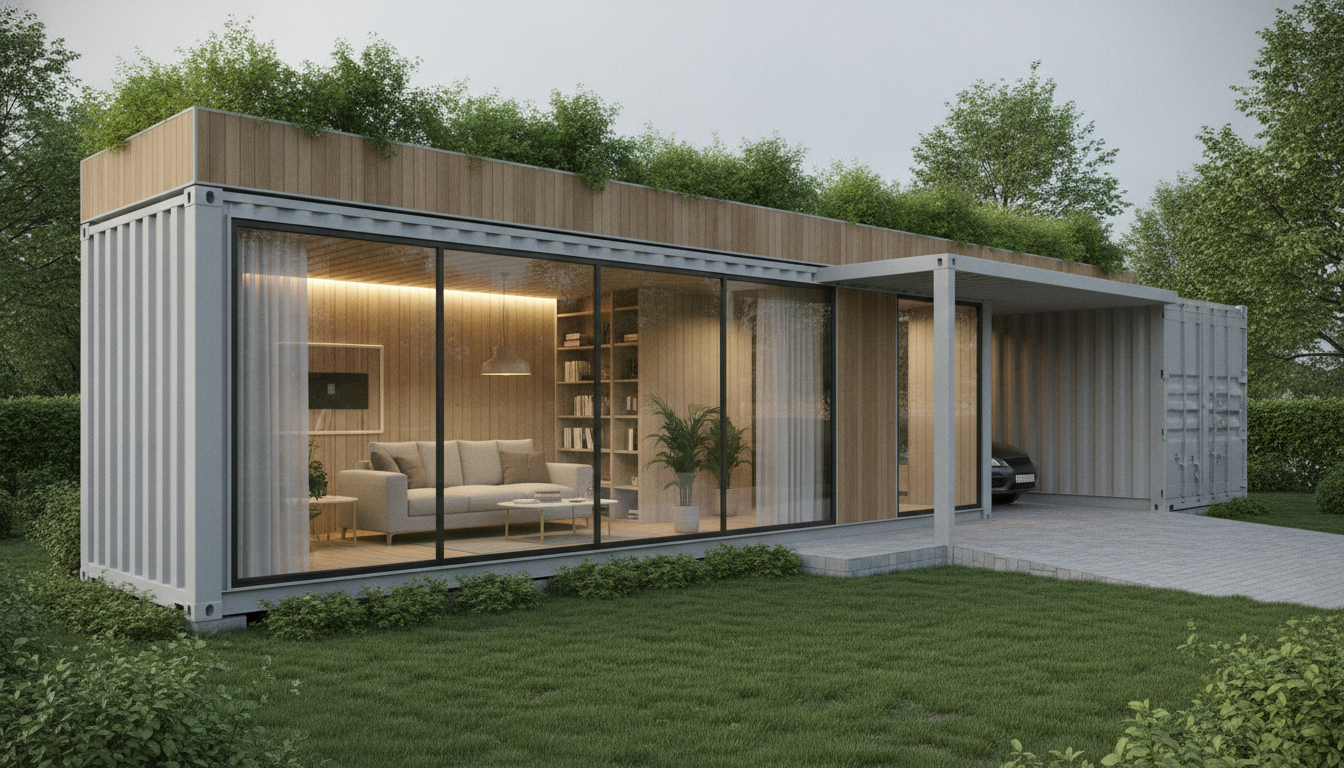 découvrez les avantages d'une maison container clé en main, une solution complète, économique et écologique pour votre projet de logement moderne et personnalisé.