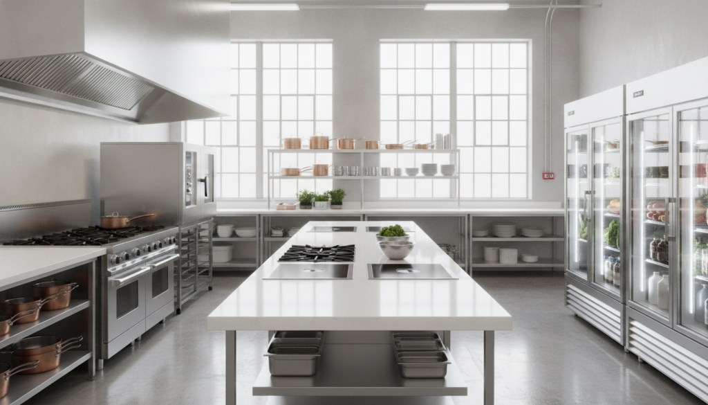 découvrez les tarifs pour la location d'une cuisine professionnelle et trouvez l'option qui correspond à vos besoins et budget.