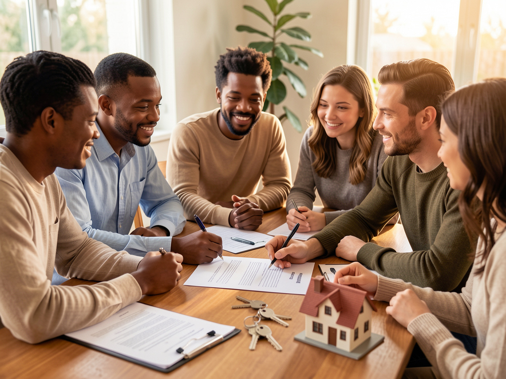 Acheter un bien immobilier à plusieurs : quel contrat type choisir ? explication