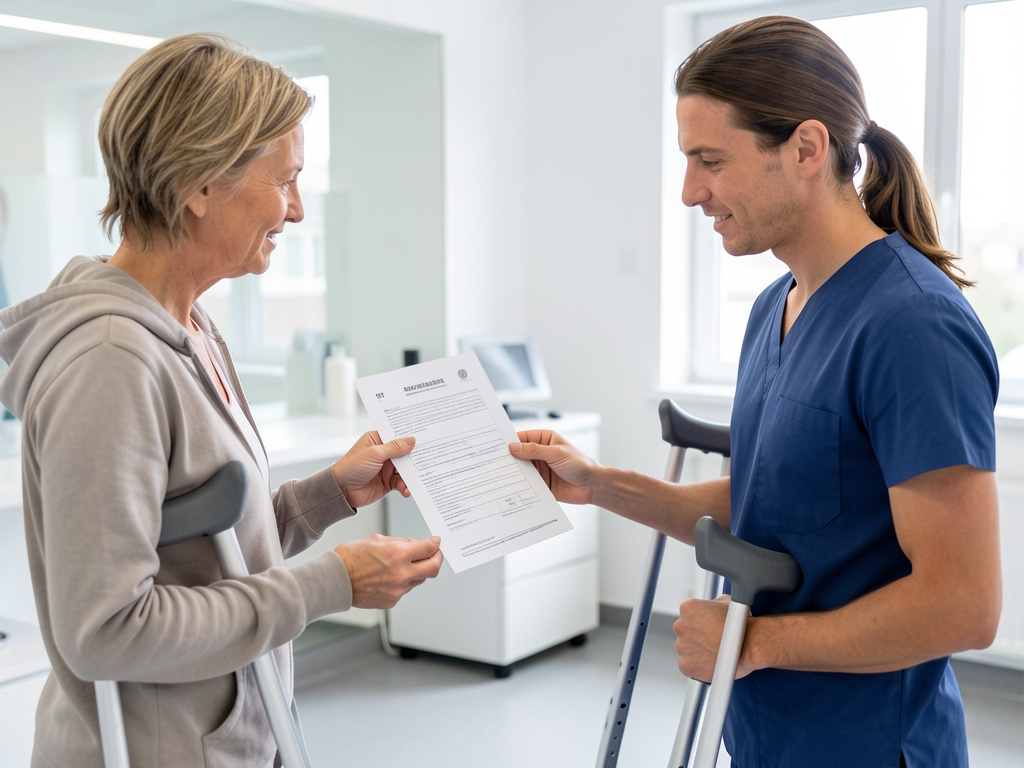Certificat médical pour aides techniques fourni par un kinésithérapeute : comment l'obtenir ?
