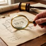 Quelle preuve de l'année de construction pour une succession chez le notaire ?